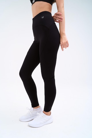 Normal People Lea - Yüksek Bel Toparlayıcı Tayt Activefit Kumaş Siyah