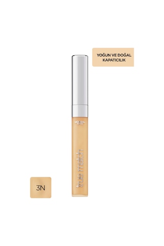 L'Oreal Paris True Match Kapatıcı 3N Creamy Beige