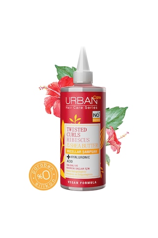 Urban Care Twisted Curls Hibiscus & Shea Butter Micellar Şampuan 340 ML