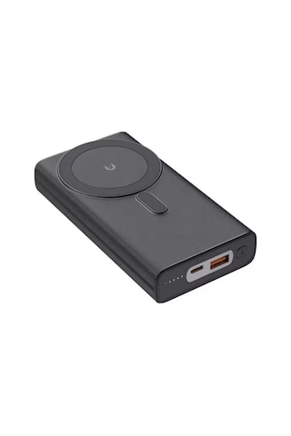 20000 Mah Powerbank Kablosuz Şarj Makinesi 22.5w Hızlı Şarj Özellikli Taşınabilir Batarya Siyah
