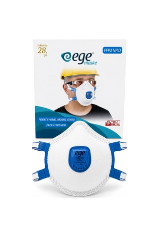 Ege Maske Ege 2423 V Ffp2 Nr D Ventilli Maske 10'lu