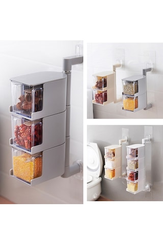 Kosona Duvar Montajlı, Çivi Olmadan Yapıştırıcı, Transparent Plasti K, 7x7cm, 1 Adet, Değiştirme Seti, Zarf Tutucu, Perde Teli Bağlayıcı