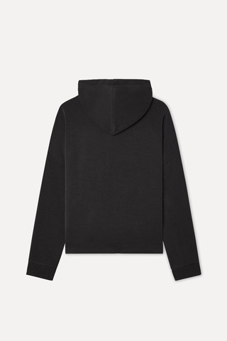 Mudo Kadın Kadın Kahverengi Loose Fit Kapüşonlu Sweatshirt 1272672 Koyu Kahverengi