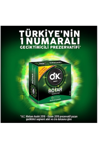 Okey Rötar Prezervatif 45'li