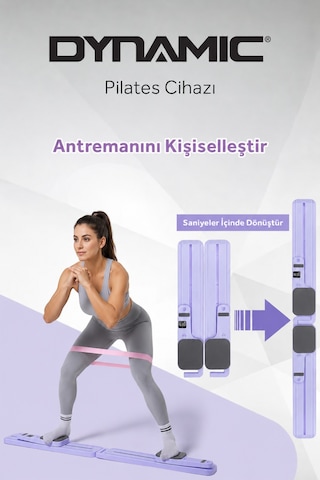 Dynamic Pilates Aleti Katlanabilir Kaydırmalı Egzersiz Sistemi Portable Pilates Reformer