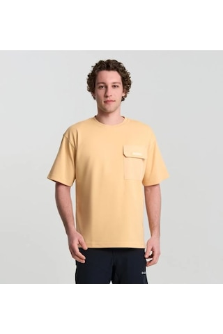 Columbia Csc Heritage Erkek Kısa Kollu Tişört Cs0376 Sarı