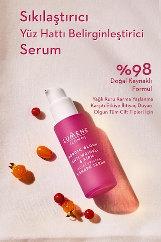 Lumene Sıkılaştırıcı & Yüz Ovali Şekillendirici Serum 30 ML