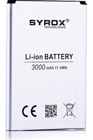 Syrox Lg G3-G3 Stylus Uyumlu Batarya