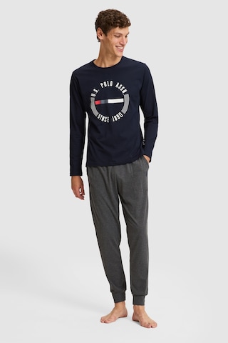 U.S. Polo Assn. Erkek Lacivert Pijama Takımı 50333253-vr033
