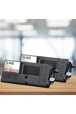 Kyocera Tk-3430 Uyumlu Toner 2'li Paket Pa5500x / Ma5500ifx - Siyah