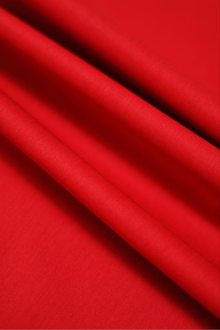 %100 Pamuk Battal Boy King Size 280x280 Cm Düz Çarşaf Kırmızı