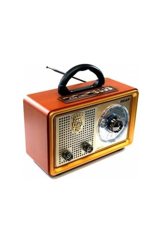 Meıer M-110Bt Nostaljik Sd Kart Girişli Bluetooth Radyo