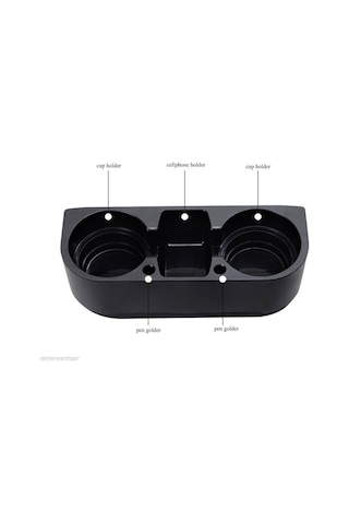 Araç Için Koltuk Yanı Arası Bardak Bardaklık Tutucu Plastik