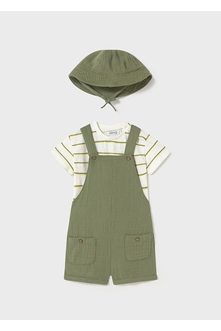 Mayoral Erkek Bebek 3 Parça Şapkalı Set 1649