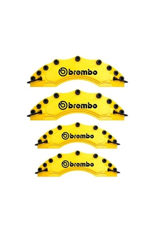 Alfa Romeo 145 Uyumlu Brembo Sarı Kaliper Kapağı 4 Parça Ön Arka Set