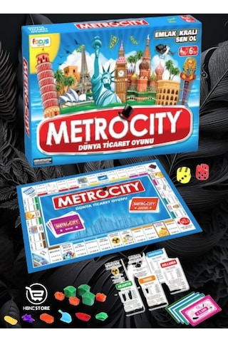 Metrocity Kutu Oyunu - Şehir Kurma Ve Strateji Keyfi