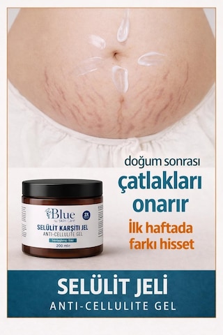 Blue Skin Care Selülit Kremi Jel 250 ML