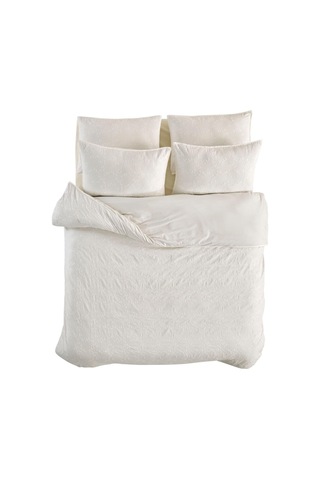 Primacasa Lienna Çift Kişilik Nevresim Takımı Krem Diğer