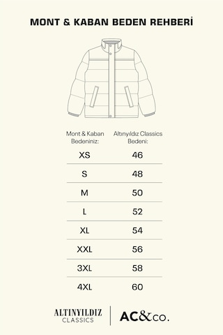 AC&Co / Altınyıldız Classics Erkek Hakı Standart Fit Normal Kesim Kapüşonlu Dik Yaka Trençkot Haki