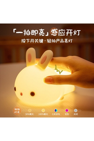 Springsun Kuşku Silikon Gece Lambası Kumanda Kontrollü, Ev Kullanıma Uygun, Kolay Kullanım, Konforlu Aydınlatma, Hediye Seçeneği Çok Renkli