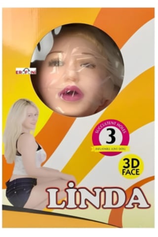 Erofoni Linda Büyük Boy Sesli Sarı Saçlı Realistik 3 İşlevli Titreşimli Kaliteli Şişme Bebek Kadın Manken