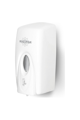 Rulopak Manuel Kartuşlu Köpük Sabun Dispenseri 1000 Ml Beyaz