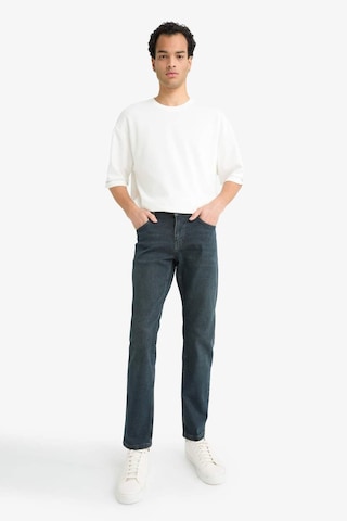 Defacto Pedro Slim Fit Dar Kalıp Normal Bel Dar Paça Jean Pantolon G1266ax25aunm83 İndigo