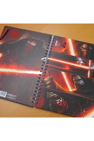 A4 Defter Star Wars Episode Vıı Kylo Ren Panels Çok Renkli
