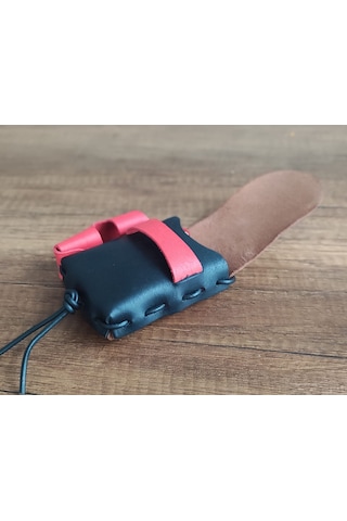 Deri Sigara Kılıfı Kırmızı