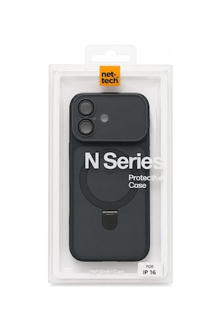 Nettech Apple İphone 17 Uyumlu Nt-n117 Magsafe Arka Koruma Kılıf - Mavi
