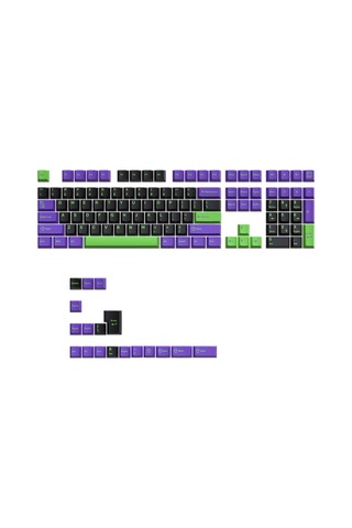 Mekanik Klavye Tuş Başlıkları Pbt Malzeme 126 Tuş Keycaps
