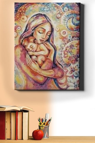 Webstyle Sonsuz Sevgi Sayılarla Boyama Seti Kasnaklı 40 X 50 Cm