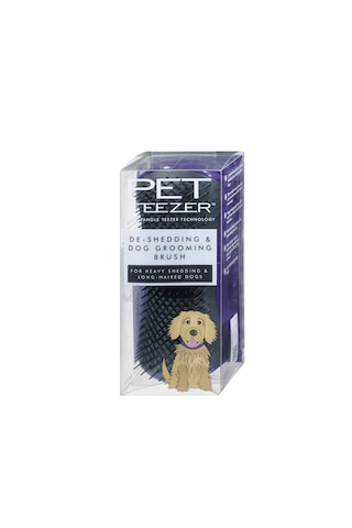 Tangle Teezer Pet Teezer Deshedding Grooming Brush Large Purple G