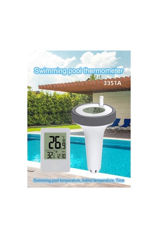 Springsun Dijital Yüzen Termometre Havuz/akvaryum : Su Sıcaklığını Anlık Ölçen Pratik Ve Dayanıklı Termometre