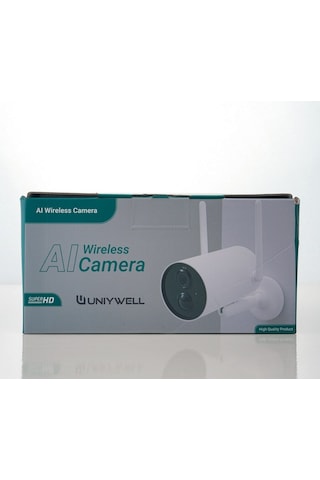 Unıywell Aı Wireless Camer 3mp Wi-fi,dış Ortam Dahili Bataryalı