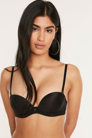 Kompedan Çift Destekli Basic Sütyen New Bra 7040-siyah Siyah