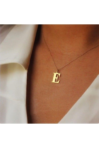 Altın Kolye Altın Harfli Kolye