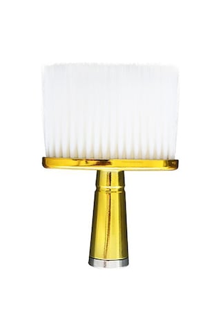 Berber Boyun Duster Temizleme Yüz Saç Fırçası Saç Kesme Süpürme Fırçaları Temizleyici Berber Aksesuarları Aracı Altın