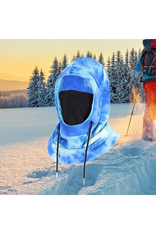 Suntek Kar Maskesi Kayak Bandanası Nefes Alabilir Snowboard Mavi Mavi