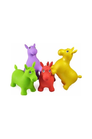 Şişme Zıp Zıp Eşek Pilates Eşeği Zıp Zıp Oyuncak