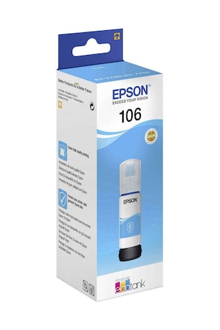 Epson 106 - C13t00r240 Mavi Mürekkep