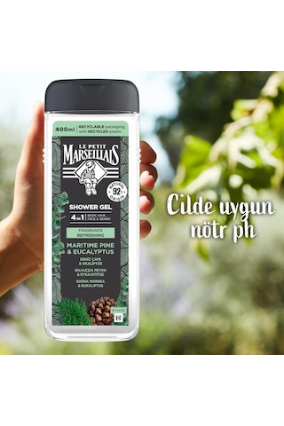 Lpm Men Deniz Çamı Ve Okaliptüs 400ml Duş Jeli X 3 Adet Okaliptus