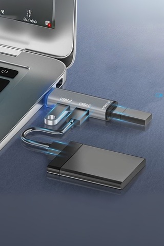 Büro Ev Ofis Cihazları İçin Usbc-1xusb3.0 2xusb2.0 Hub