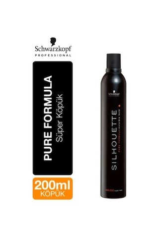 Schwarzkopf Silhouette Super Hold Saç Köpüğü 200 ML Schwarzkopf Silhouette Super Hold Saç Köpüğü 200 ML