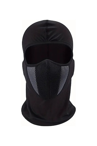 Life Bisiklet Ve Motorsiklet İçin Yüz Koruma Maskesi Buff Siyah
