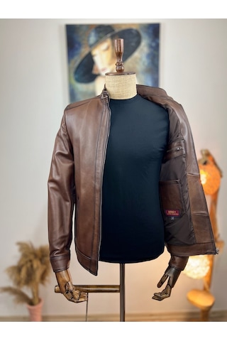 Always Leather Usta İşi Özel Dikim %100 Hakiki Deri 1803340019 Kahverengi