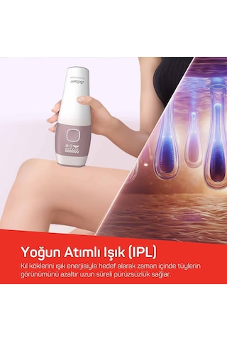 Tr Ar5176 Sateentouch Ipl Lazer Epilasyon, 999.999 Atım, Evde Tüy Alma, Soğutmalı, 5 Kademe, Otomatik Mod