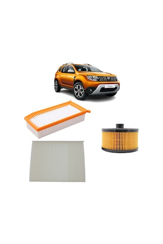 Dacia Duster 1.0 tCe Filtre Seti 3Lü 2019-Sonrası