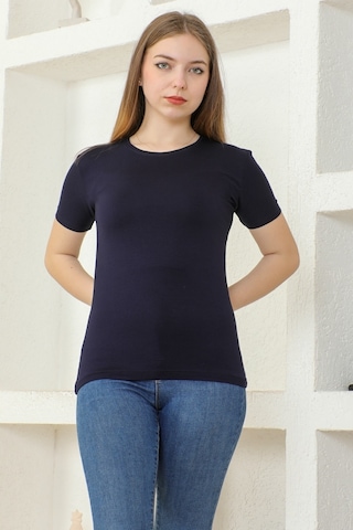 Bestenur Yarım Kol Body 836 - Lacivert