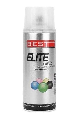 Best Elite Sprey Boya Akrilik Mat Beyaz Ral9010